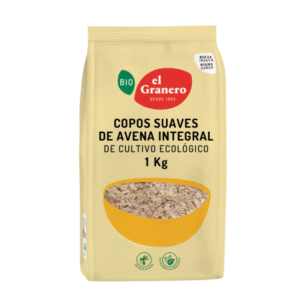 Copos suaves de avena integral eco