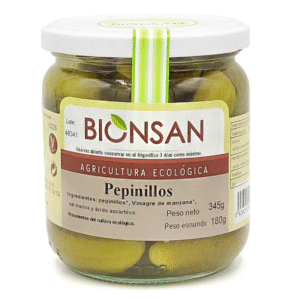 Pepinillos ECO 345 gr
