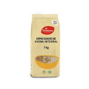 copos suaves de avena integral